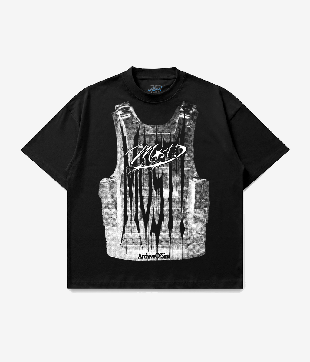 Vest Tee Black